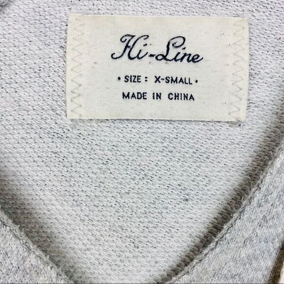 MADEWELL Hi-Line Terry loungewear Hoodie - Picture 3 of 5